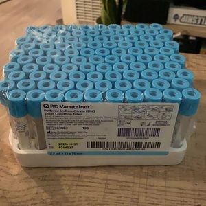 Phlebotomy practice tubes!